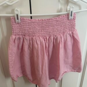 Pink shorts